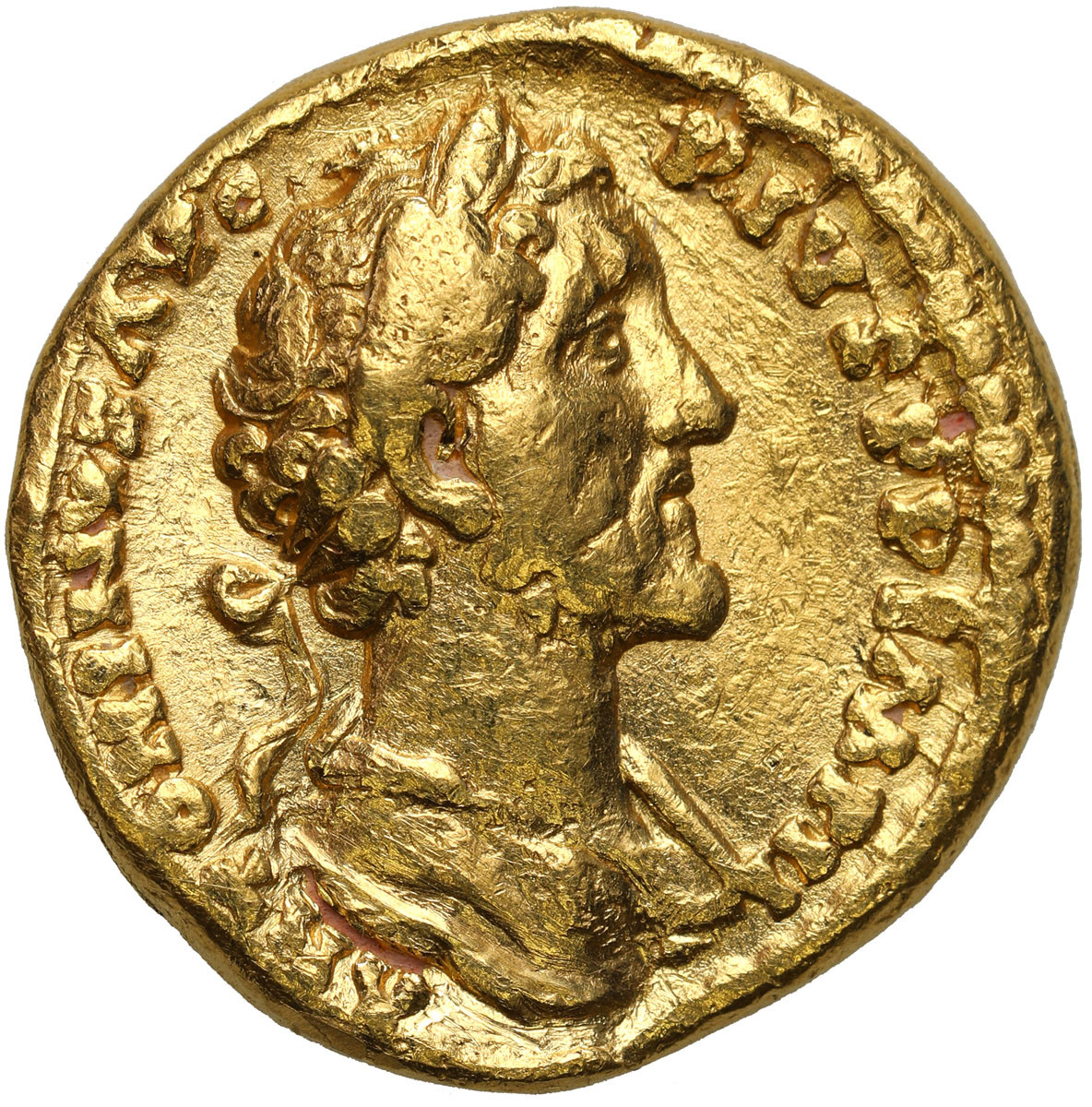 Cesarstwo Rzymskie. Antoninus Pius 138-161 r. Aureus 157/158